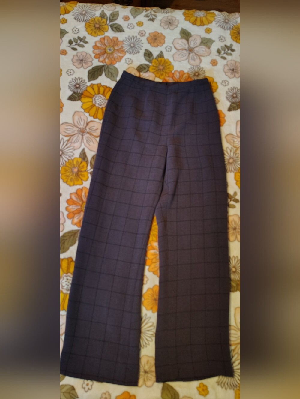 Tom Kleiner's Personal Collection Vintage Purple High Waisted Trousers
